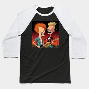 beavis and butthead - Design 2 Baseball T-Shirt